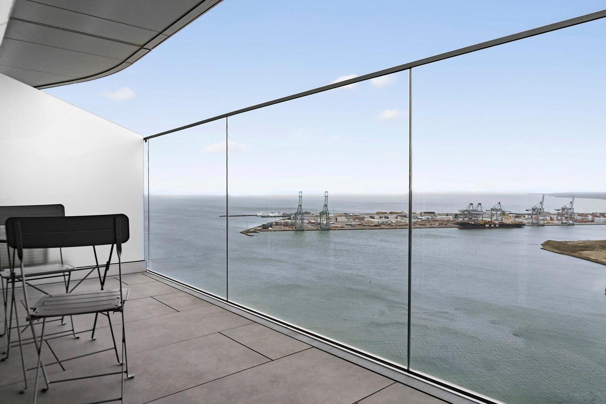 شقة Penthouse Paradise On 39Th Floor Århus المظهر الخارجي الصورة