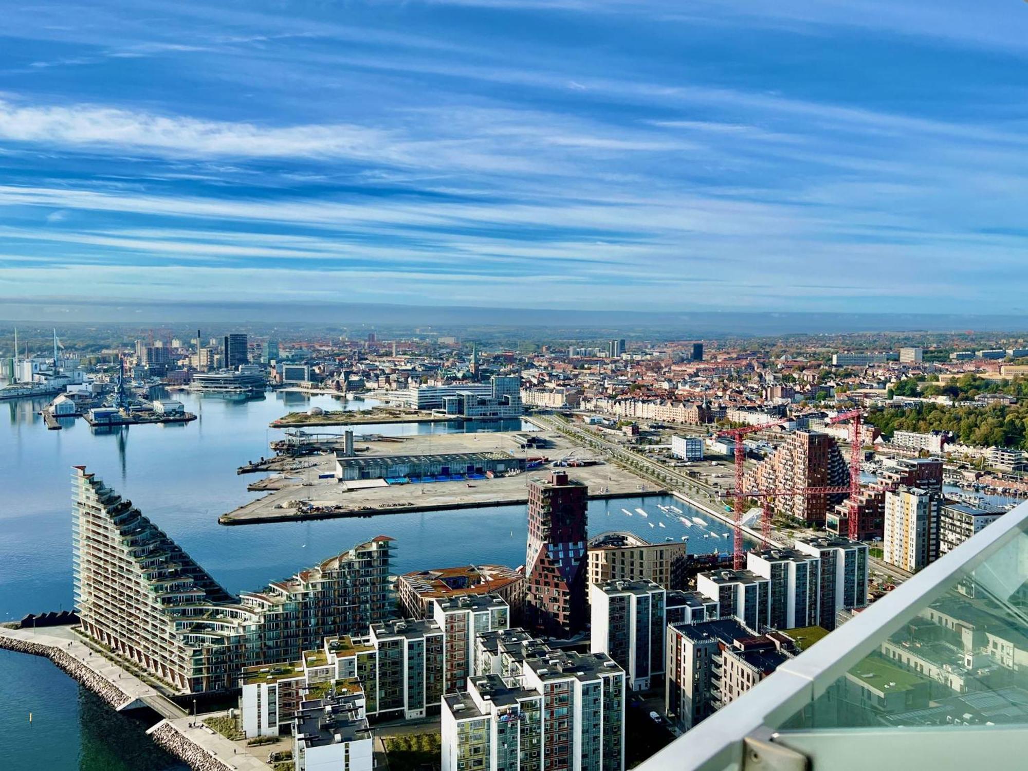 شقة Penthouse Paradise On 39Th Floor Århus المظهر الخارجي الصورة